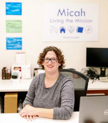 Emily Komos, Micah Program Director