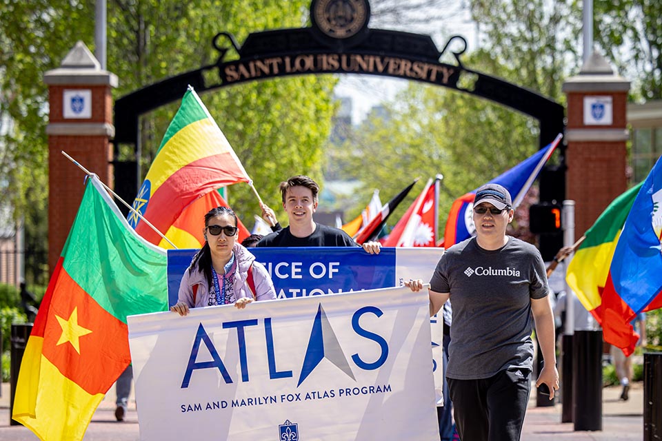 The 2023 Parade of Nations. Photo by Sarah Conroy.